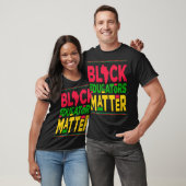 黒教育者問題ブラックヒストリ月クールTe Tシャツ (ユニセックス)