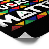 黒教育者問題メラニン・アフリカ先生Bl ポスター (角)