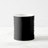 黒教育者問題先生黒歴史モン コーヒーマグカップ (中央)