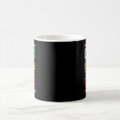 黒教育者問題黒史プライド期間 コーヒーマグカップ (中央)