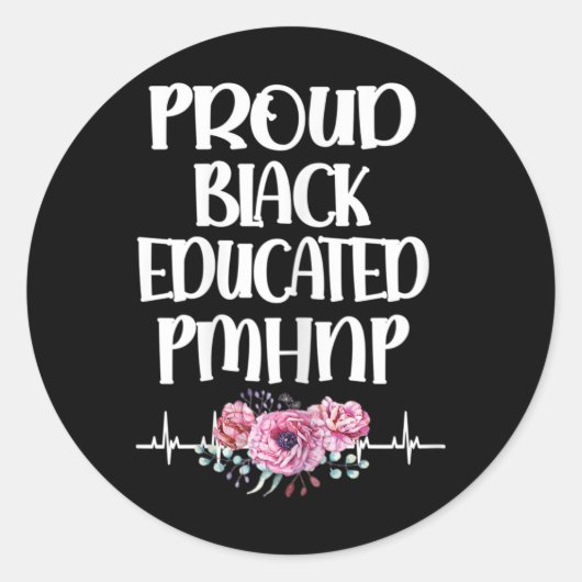 黒教育Pmhnp精神医学ナース演習 ラウンドシール (正面)