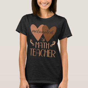 黒数学先生カレッジ黒人歴史女性残身 Tシャツ