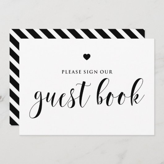 黒文字はっきりした本に署名して下さい (正面/裏面)