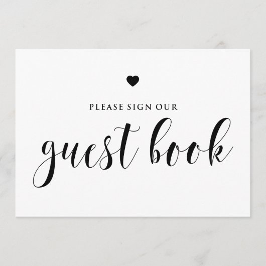 黒文字はっきりした本に署名して下さい (正面)