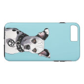 黒斑と襟のあるダルマチアン犬 Case-Mate iPhoneケース (裏面(横))