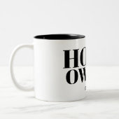 黒新住宅所有者年制定 ツートーンマグカップ (左)