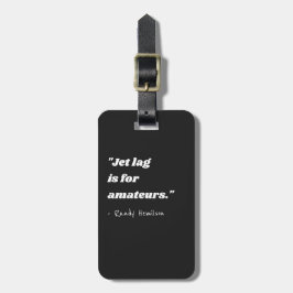 黒旅行おもしろい明細書のWordタイプ引用文 ラゲッジタグ