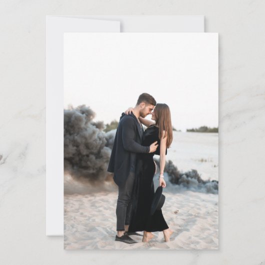 黒日付を保存 セーブザデート (裏面)