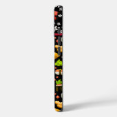 黒日本のに寿司魚の文様 Case-Mate iPhoneケース (裏面 / 左)