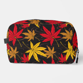 黒日本ののカエデ模様 ドップキット