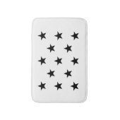 黒星 バスマット (正面縦)