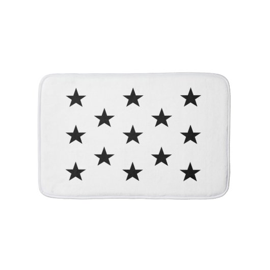 黒星 バスマット (正面)