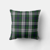黒時計ドレスタータンチェック枕 クッション (裏面)