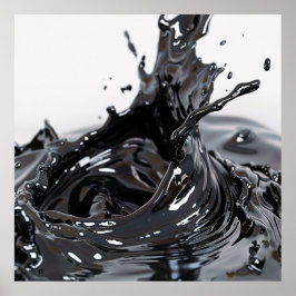 黒曜体流体力学ポスター ポスター