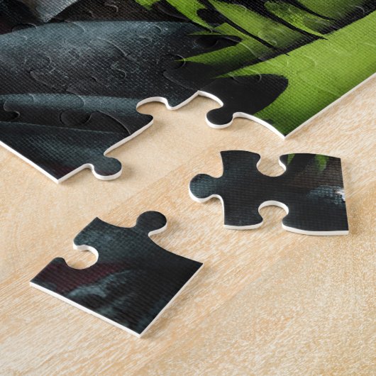 黒曜石 ジグソーパズル (側面)