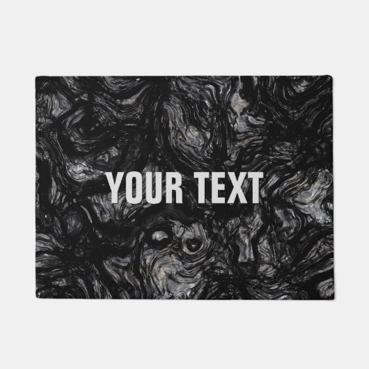 黒曜石 ドアマット (正面)