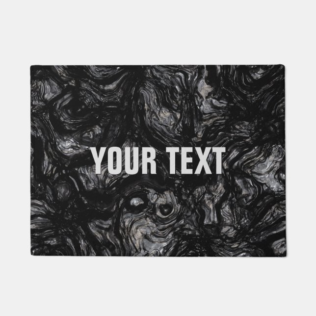 黒曜石 ドアマット (正面)