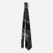 黒曜石 ネクタイ (裏面)