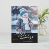 黒書エレガントのハッピーホリデーズ写真 シーズンカード (スタンド正面)