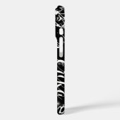 黒書ガーリータイポグラフィ名柄 Case-Mate iPhoneケース (裏面 / 左)