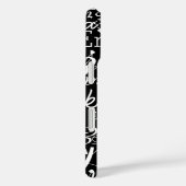 黒書ガーリータイポグラフィ名柄 Case-Mate iPhoneケース (裏面 / 右)