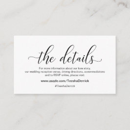 黒書モダン、詳細、ウェブサイト エンクロージャーカード