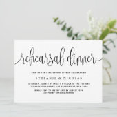 黒書道かわいらしリハーサルディナー 招待状 (スタンド正面)