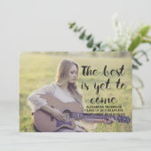 黒最高のはまだ写真の来卒業式になっていない 招待状 (スタンド正面)