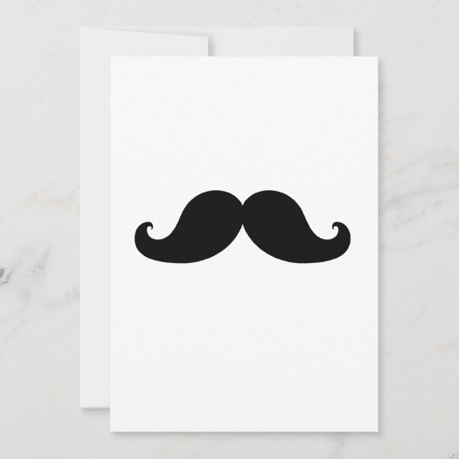 黒最高の口ひげ (正面)