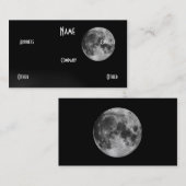 黒月と白月 名刺 (正面/裏面)