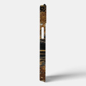 黒月抽象芸術 Case-Mate iPhoneケース (裏面 / 右)