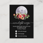 黒月花呪文瓶及びキット 名刺 (正面)