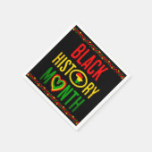 黒月、12月、黒履歴月 スタンダードカクテルナプキン (角)