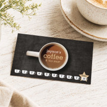 黒木のコーヒーショップ ロイヤルティカード