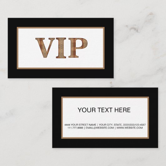 黒木モダンVIPカード部会員 名刺 (正面/裏面)