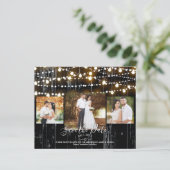 黒木素朴材&ライトフォト日付を保存 (スタンド正面)