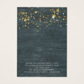 黒木製金ゴールドイヤリングネックレスディスプレイカード (裏面)