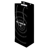 黒来でPiのおたく側へ ワインギフトバッグ (裏面アングル)