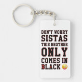 黒来のみ キーホルダー (正面)