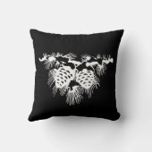 黒松と白松 クッション (裏面)