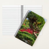 黒松と赤楓日本のの写真 ノートブック (内側)