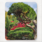 黒松と赤楓日本のの木 マウスパッド (正面)