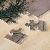 黒松日本の盆栽の写真 ジグソーパズル (側面)