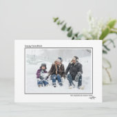 黒松針幸せハヌッカファミリー シーズンカード (スタンド正面)