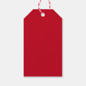 黒板いちごジャムのプレゼント ギフトタグ (裏面)