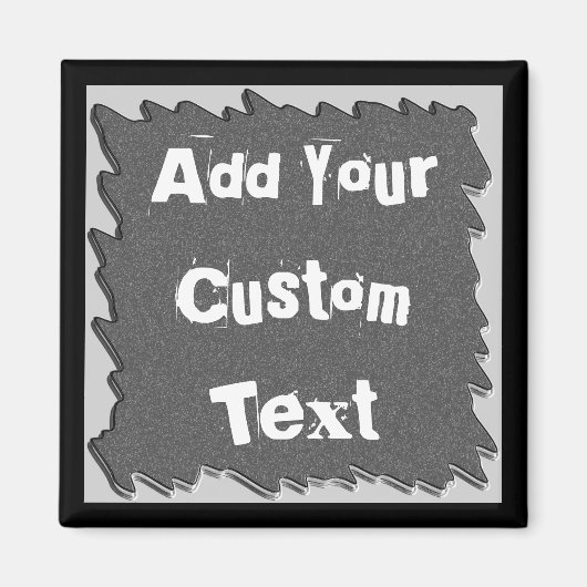 黒板および縁どワイルドカットアクールグネット マグネット (正面)