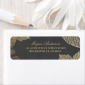 黒板および陸軍少佐の階級章の秋の結婚式 ラベル (インサイチュ)