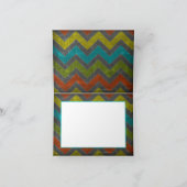 黒板かわいい小さなモンスターありがとう サンキューカード (内部)