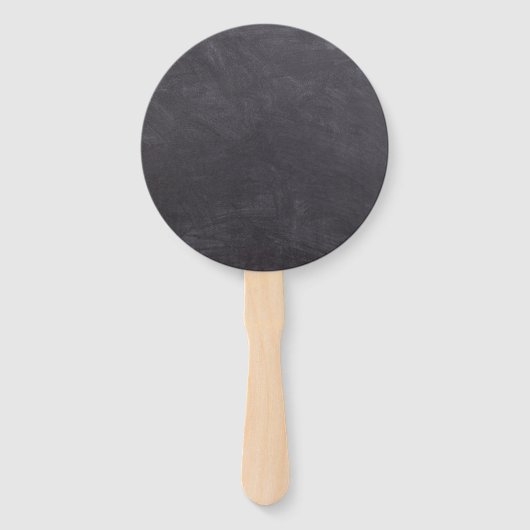 黒板かわいい洗濯物の赤ちゃんシャワー ハンドファン (裏面)