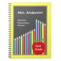 黒板と色鉛筆先生